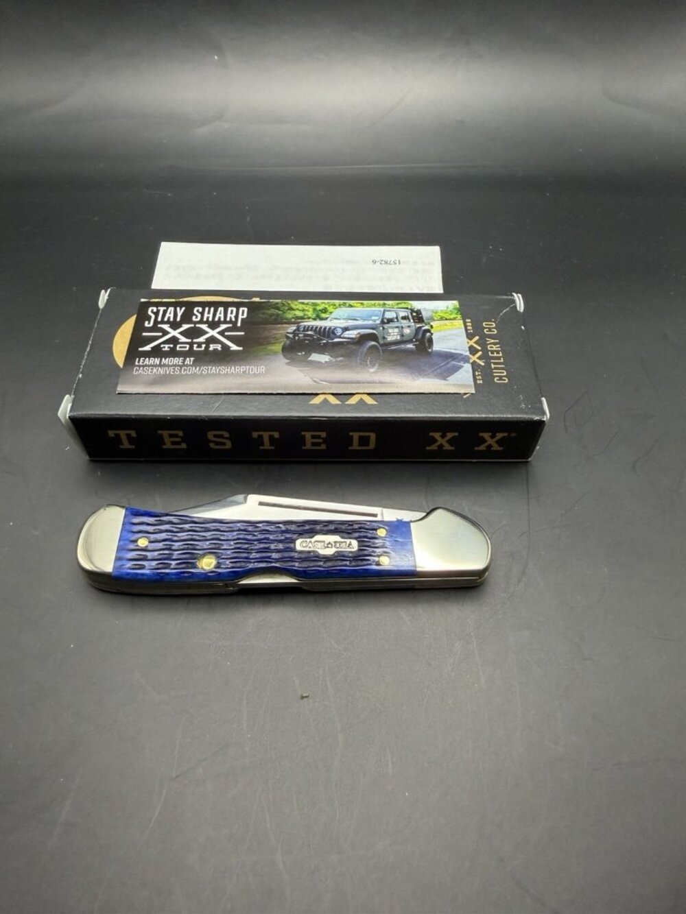 CASE NAVY MINI COPPERLOCK KNIFE #61749L SS NEVER USED